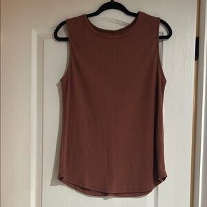 Source Unknown Chocolate Sleeveless Tank